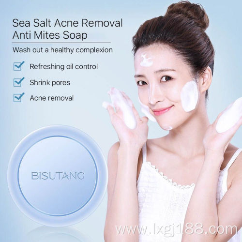 anti acne bath face sea salt soap bar